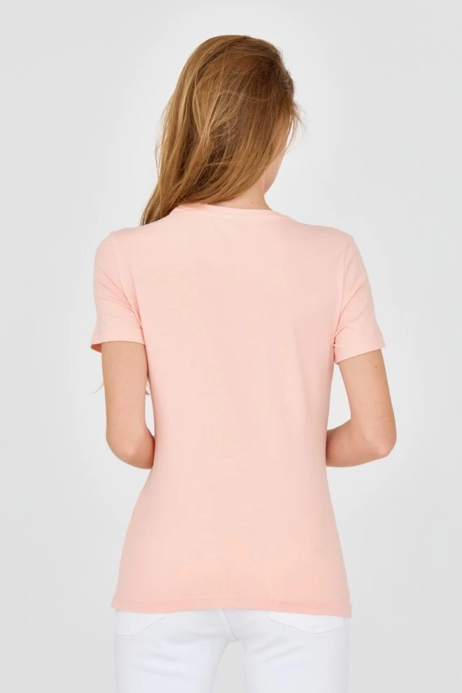 GUESS Women's t-shirt with large embellished logo