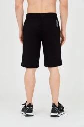 EA7 Czarne shorty męskie z...