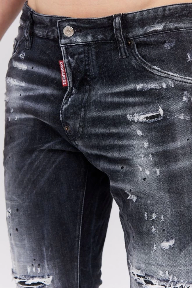 DSQUARED2 Чорні чоловічі джинси cool guy jean