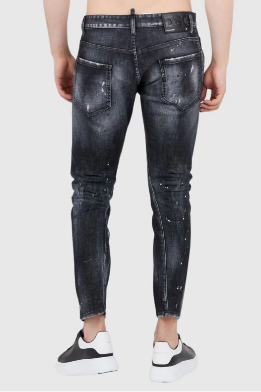 DSQUARED2 Czarne jeansy...