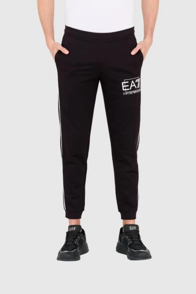 EA7 Dres czarno-zielony