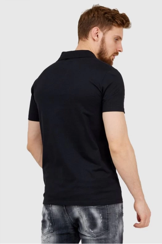 BALMAIN Black polo shirt...