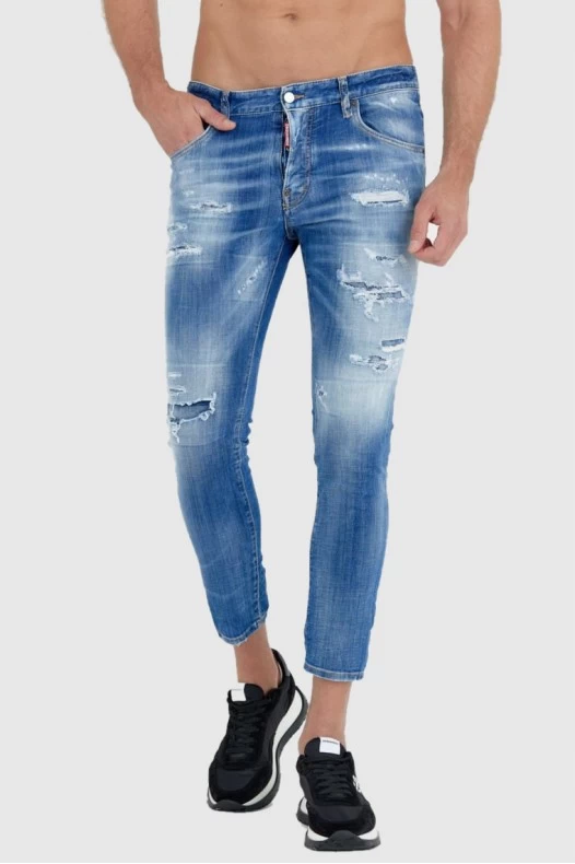 DSQUARED2 Niebieskie jeansy...