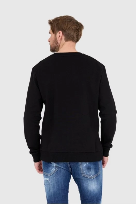 BALMAIN Czarna bluza męska...