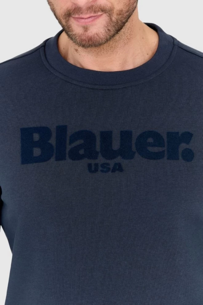 BLAUER Світшот темно-синій