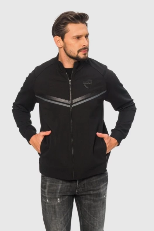 EA7 Black men's sweatshirt...