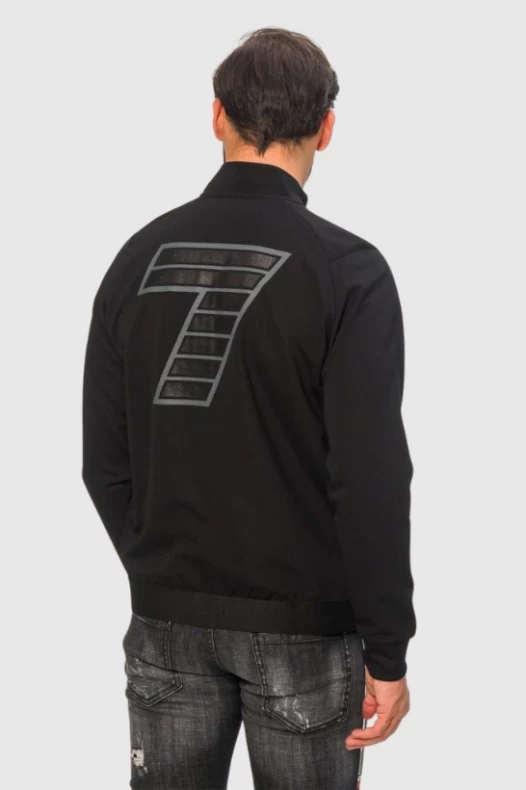 EA7 Black men's sweatshirt...