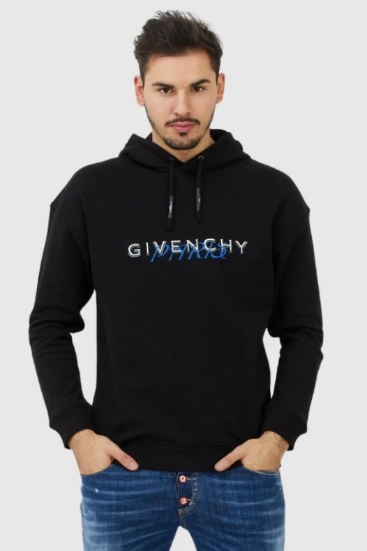 GIVENCHY Czarna bluza męska...