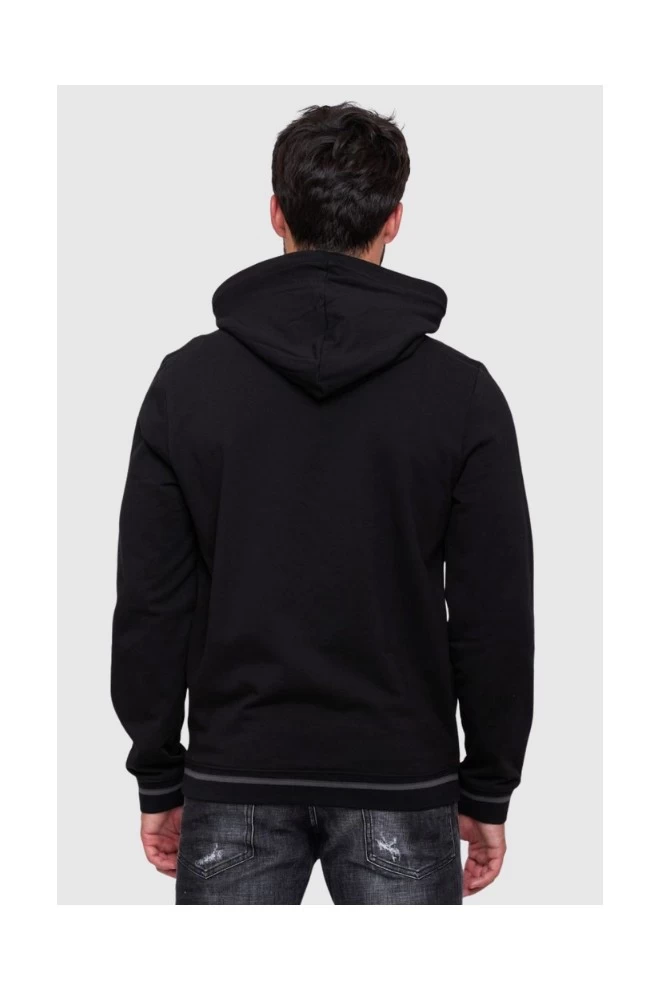 GUESS Czarna bluza męska z kapturem