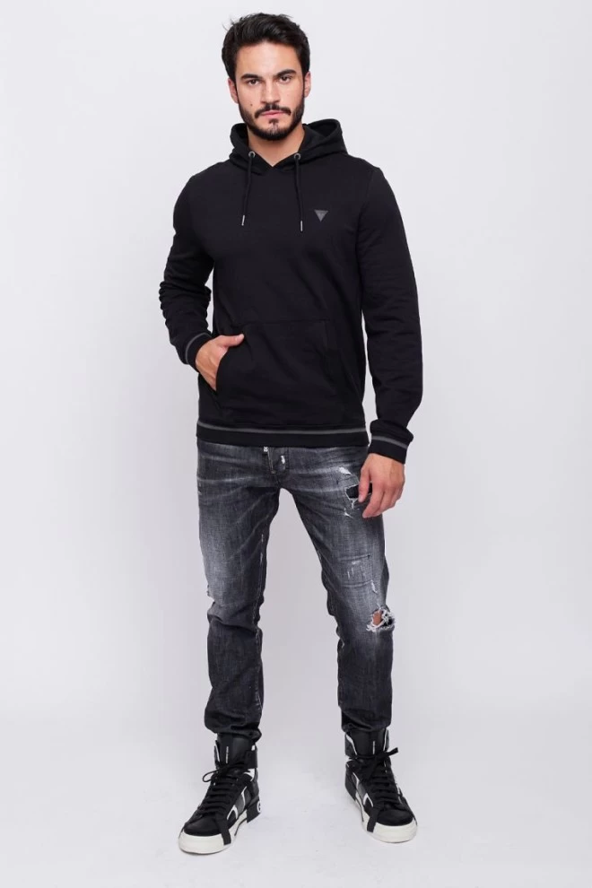 GUESS Чоловіче худі Black
