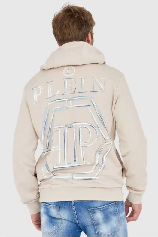 PHILIPP PLEIN Beżowa bluza...