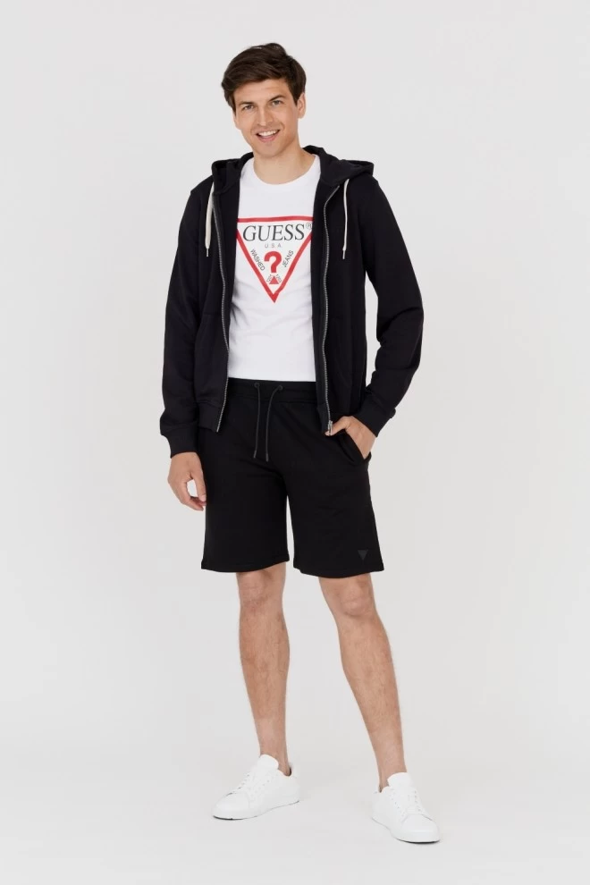 GUESS Black men's Slim Fit hoodie