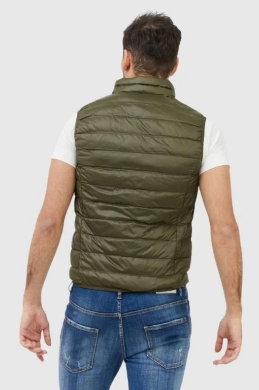 EA7 Green men's sleeveless...