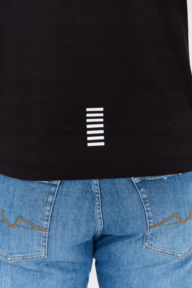 EA7 Чоловічий чорний лонгслів