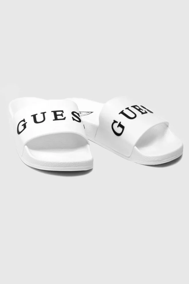 GUESS White men's logo flip-flops