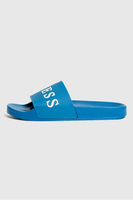 GUESS Blue men's flip-flops...