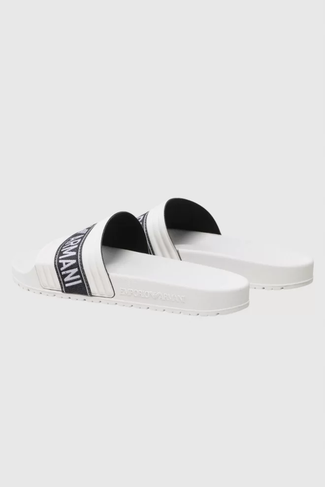 EMPORIO ARMANI White men's flip-flops