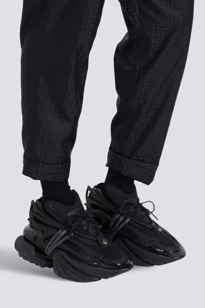 BALMAIN Black Unicorn sneakers