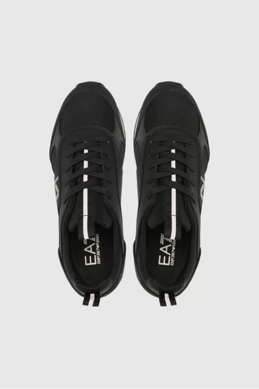 EA7 Black sneakers with...