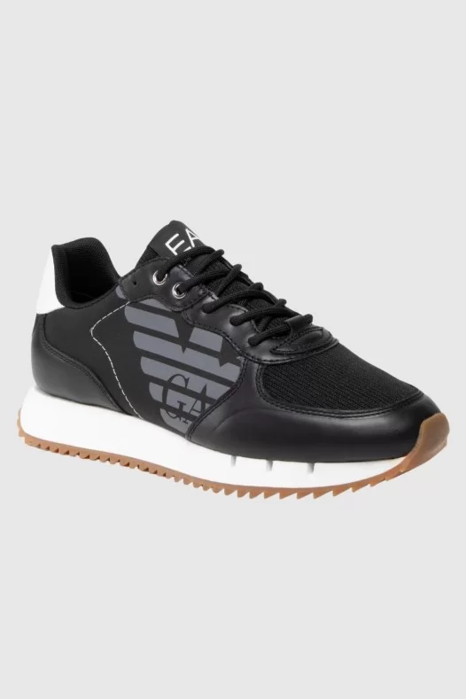EA7 Black sneakers with...