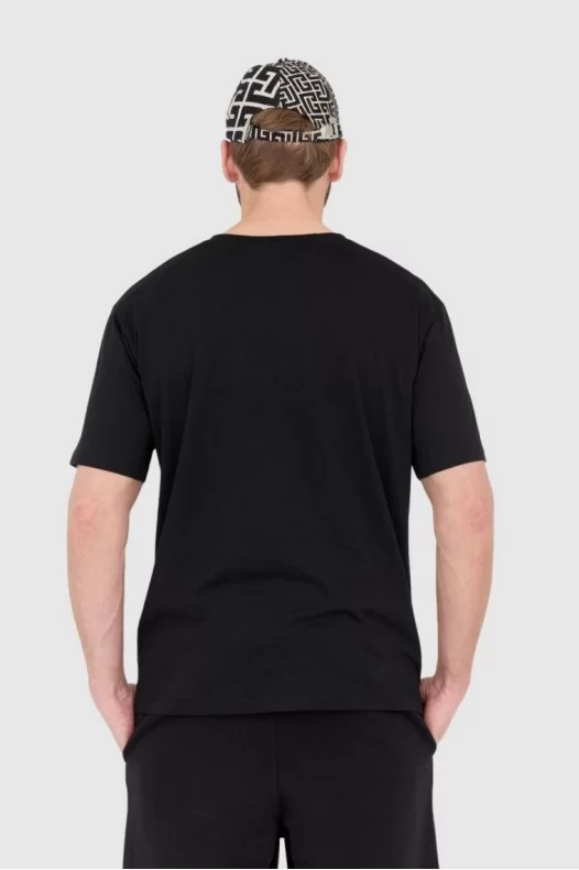 BALMAIN Black men's t-shirt...