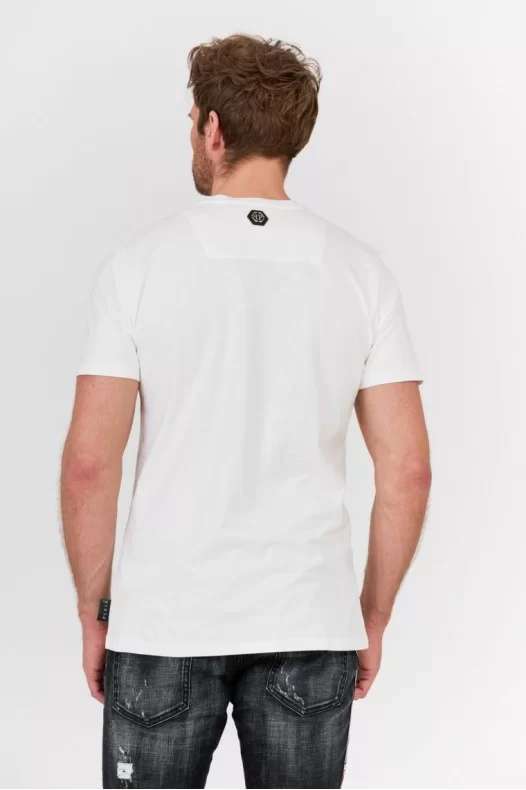 PHILIPP PLEIN Biały t-shirt...