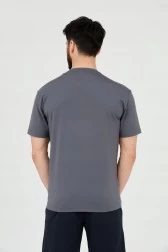 EA7 Szary t-shirt z...