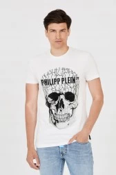 PHILIPP PLEIN T-shirt biały...