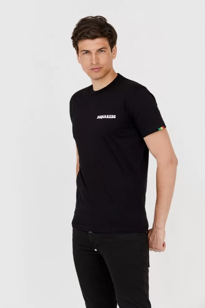 DSQUARED2 Black men's cool fit t-shirt