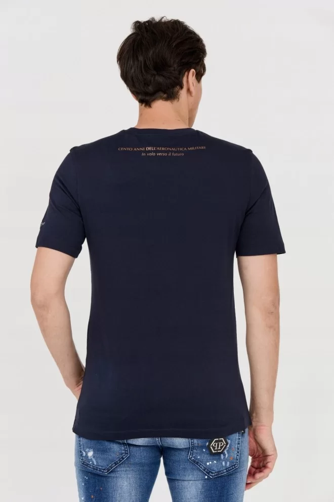 AERONAUTICA MILITARE Men's navy blue t-shirt
