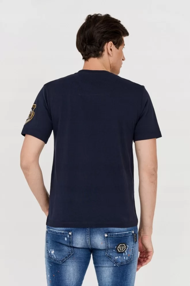 AERONAUTICA MILITARE Men's navy blue t-shirt