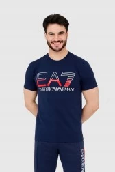 EA7 T-shirt męski granatowy...