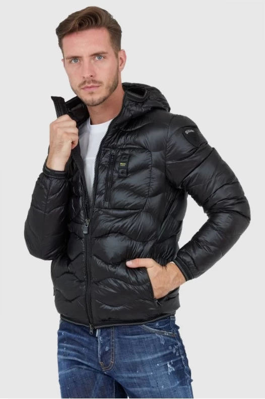 BLAUER Black men's down...