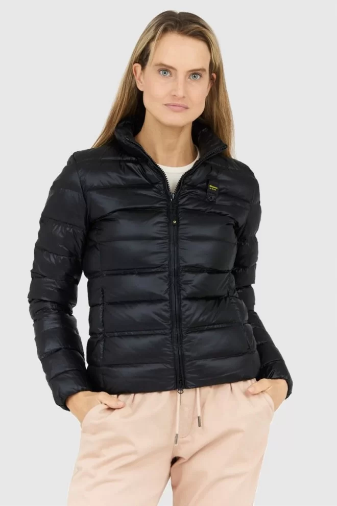 BLAUER Black women's down jacket Lillie