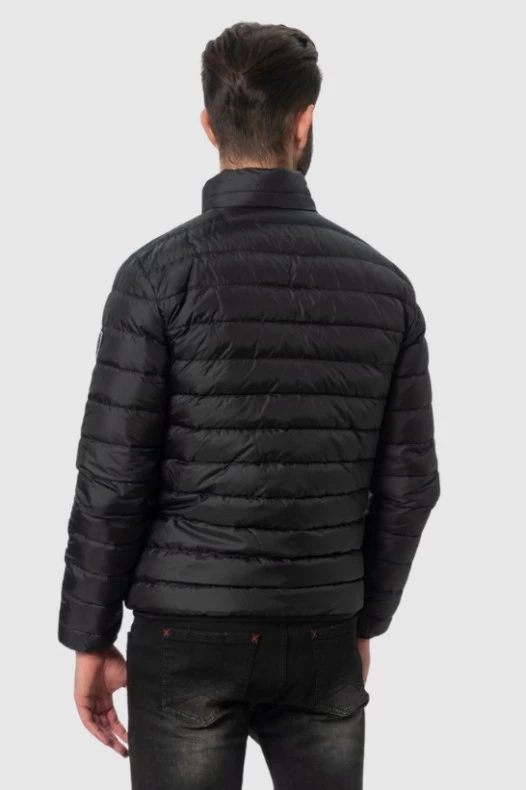 EA7 Men's black down jacket
