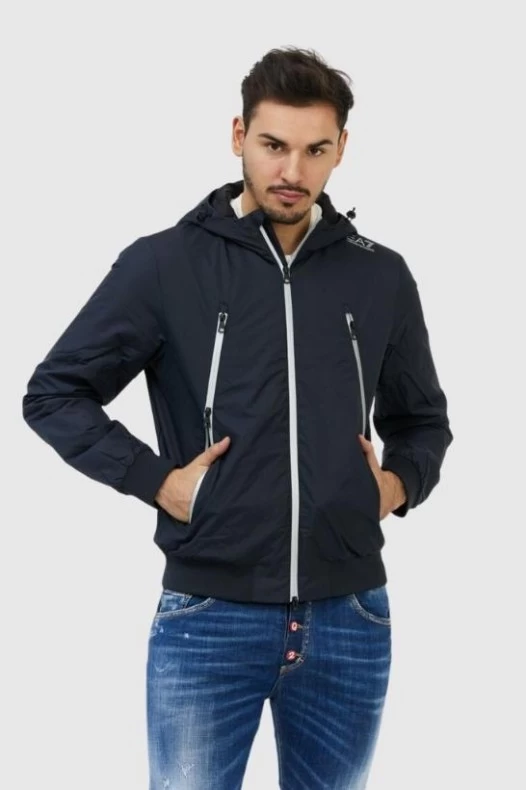 EA7 Men's navy blue jacket...