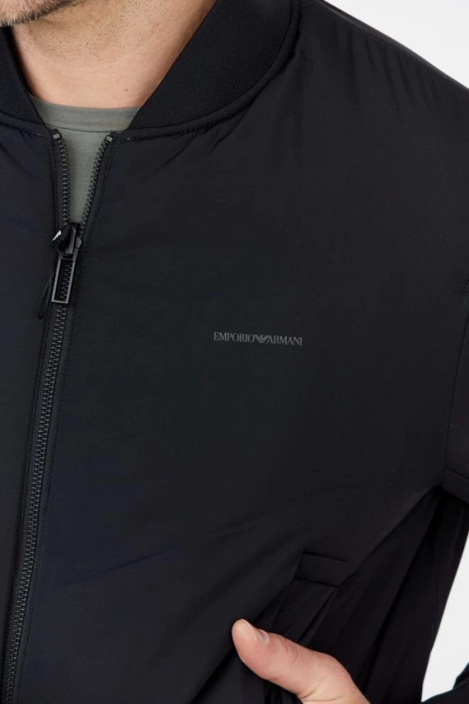 EMPORIO ARMANI Dwustronna kurtka męska w logo