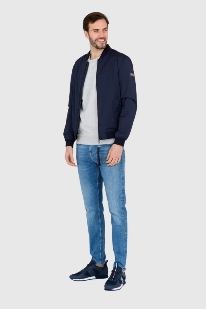 GUESS Вітровка темно-синя куртка