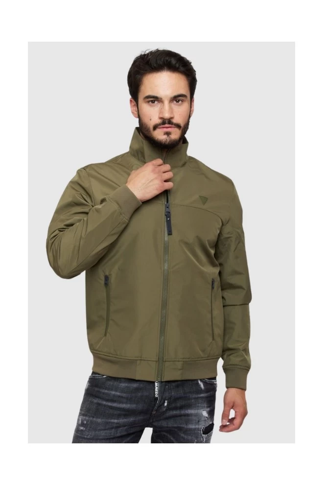 GUESS Green men's transitional jacket