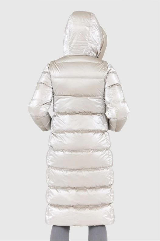 HETREGO Beżowy błyszczący...