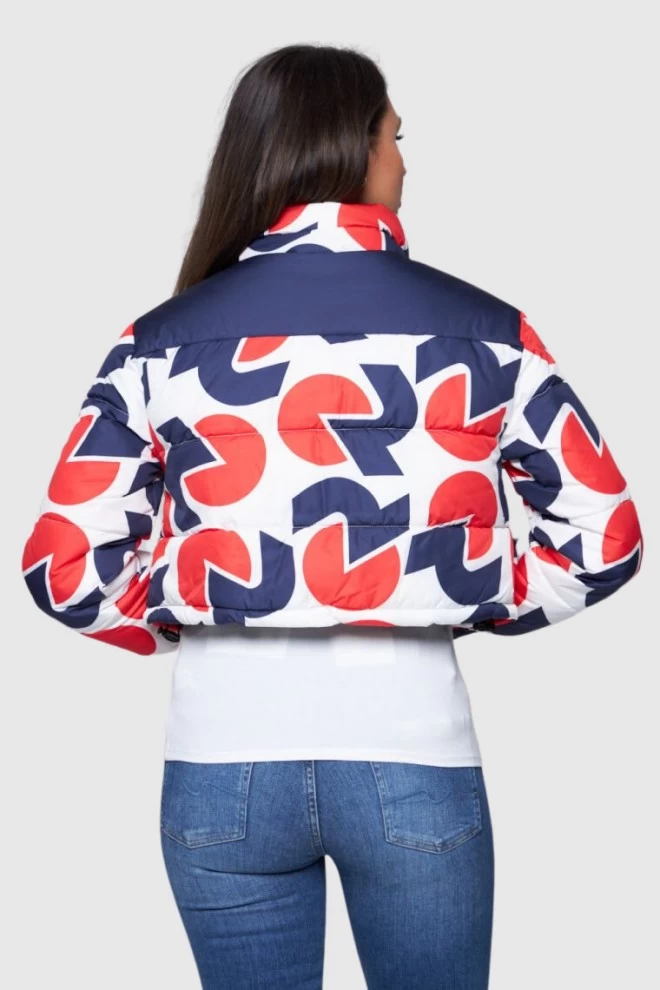 Жіночий короткий пуховик INVICTA з логотипом