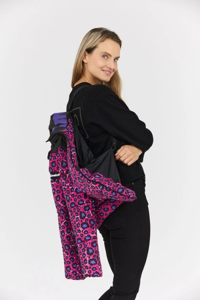 INVICTA Różowa kurtka damska w cętki