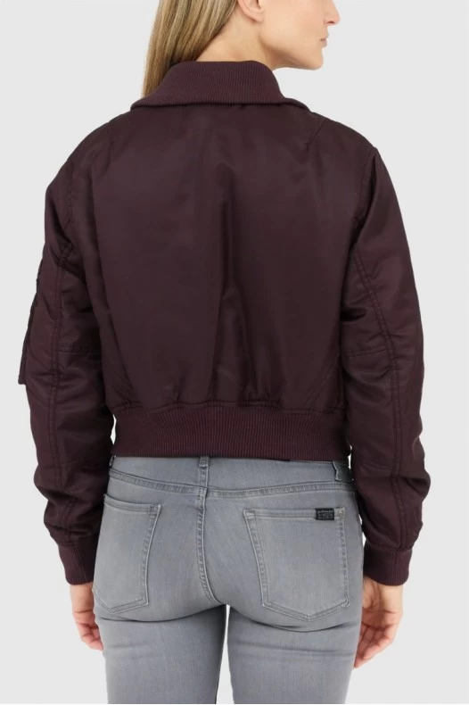 KENZO Bordowa kurtka...