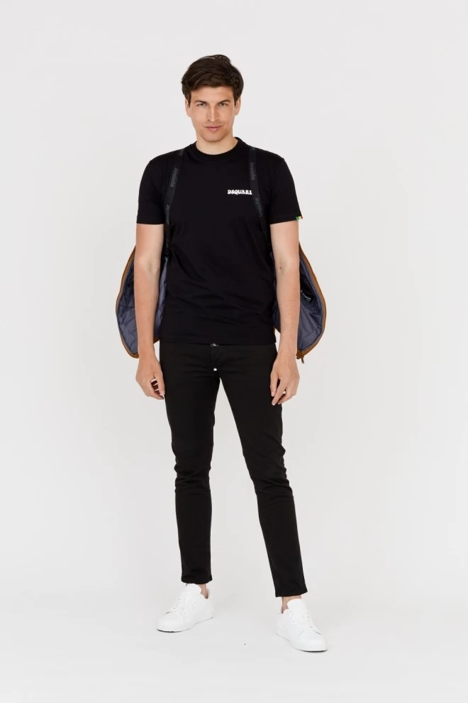 INVICTA Brown down jacket with hood