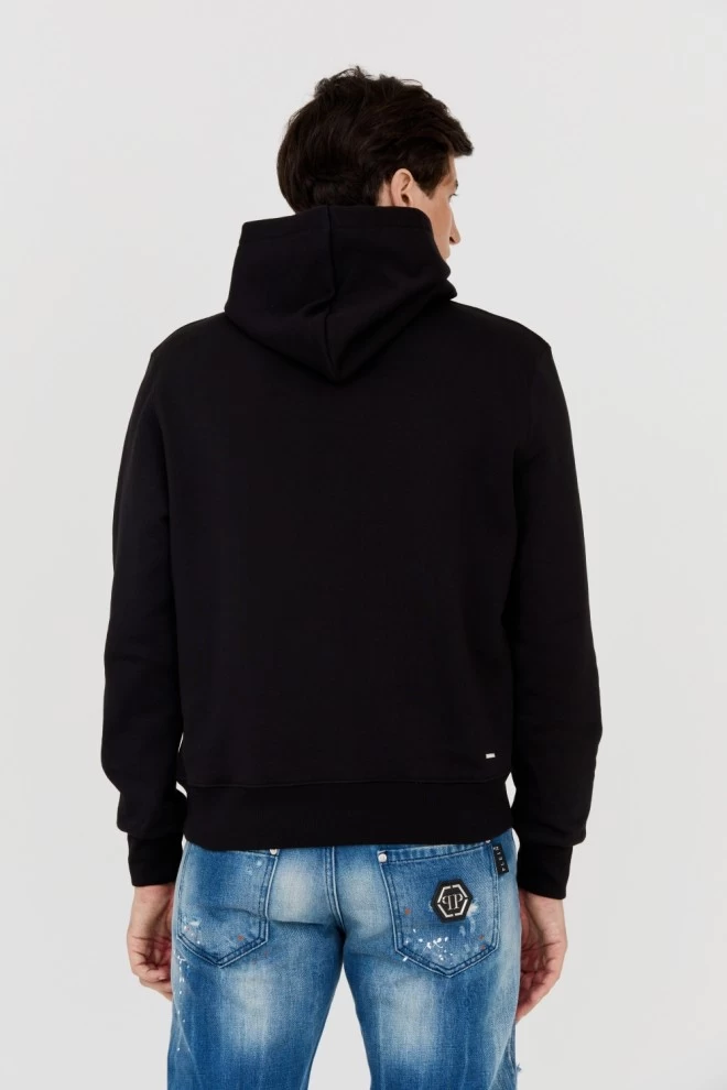 AMIRI Black men's hooded sweatshirt