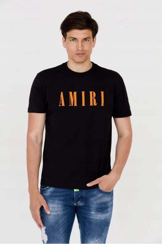AMIRI T-shirt męski czarny...