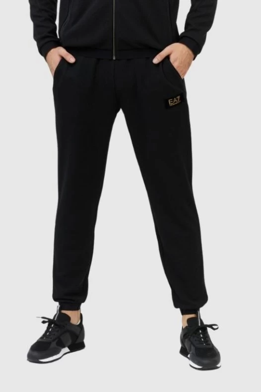 EA7 Black sweatpants with...