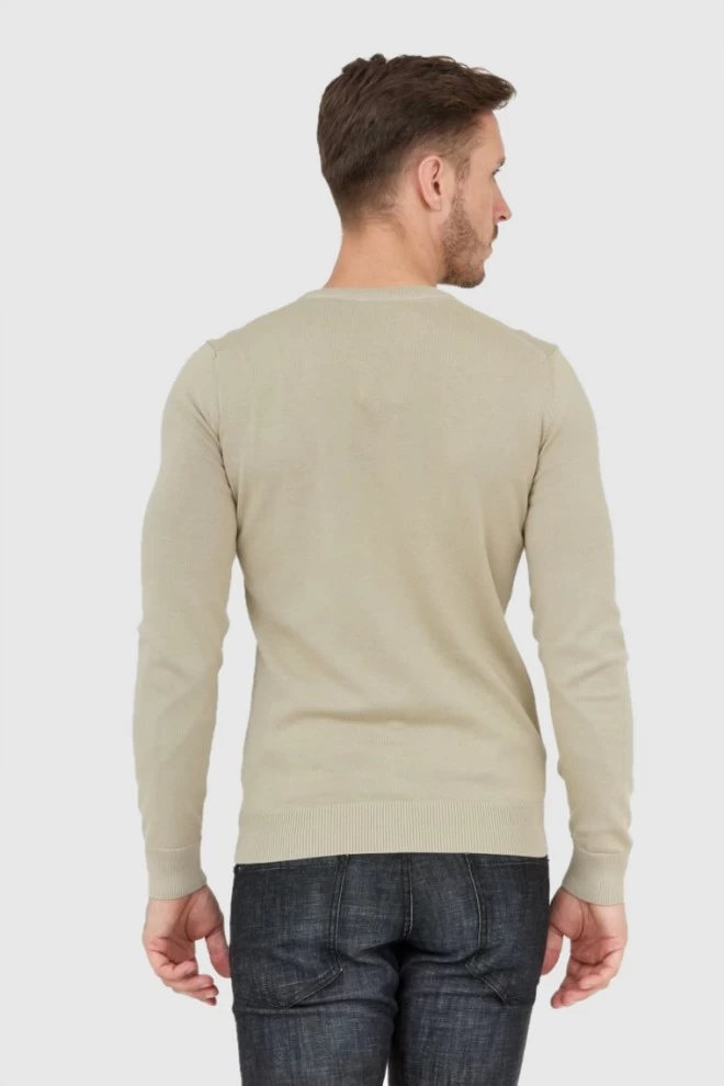 AERONAUTICA MILITARE Beżowy sweter męski