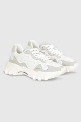 BALMAIN Sneakersy skórzane...