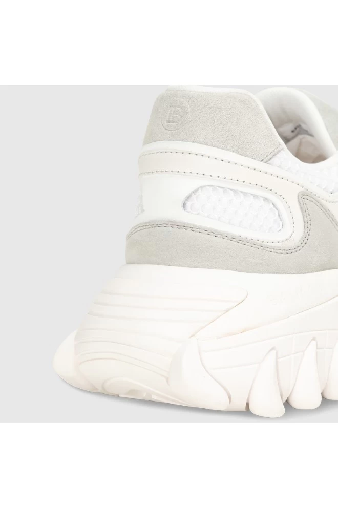 BALMAIN Чоловічі шкіряні кросівки білі B-East